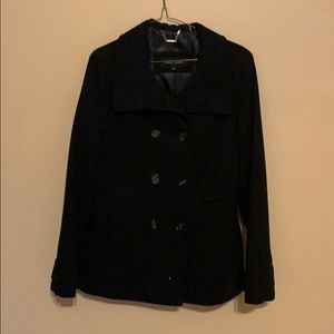 Woman’s black cost medium